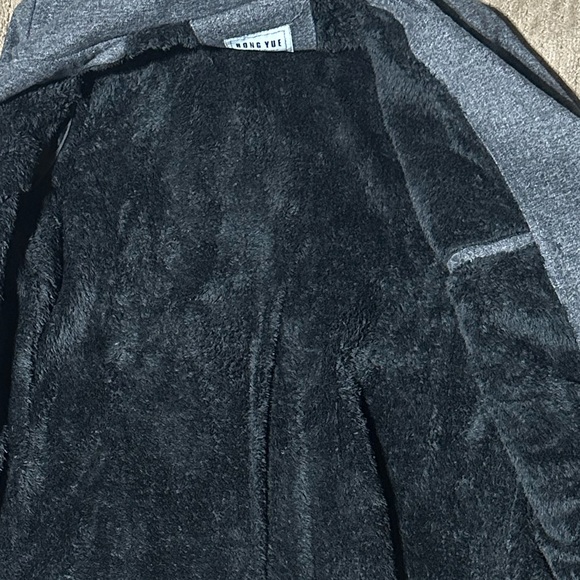 Men’s cross button Pea Coat Large - Picture 5 of 8